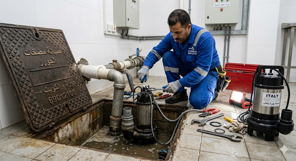 تصليح مضخات الجورة